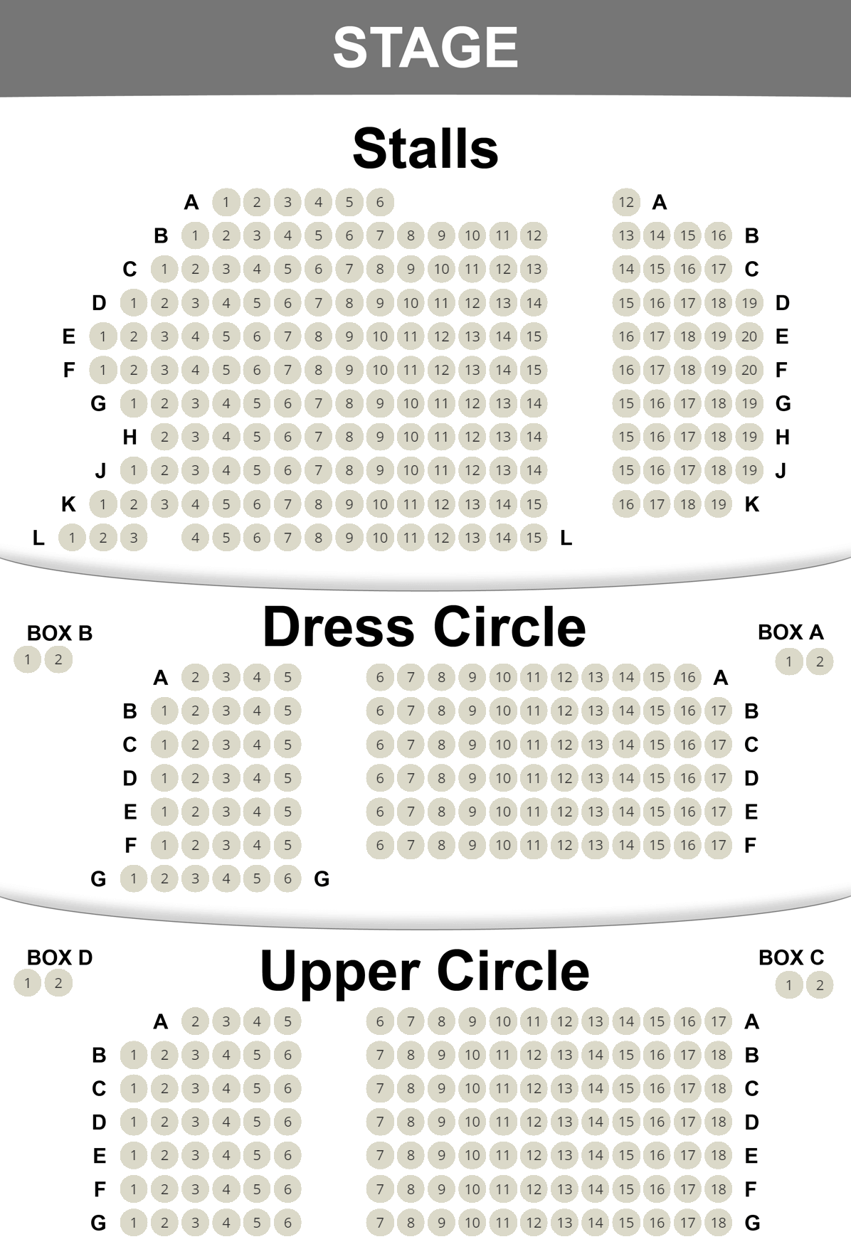 Gielgud Theatre Seating Plan: Best Seats, Real-Time Pricing & Reviews